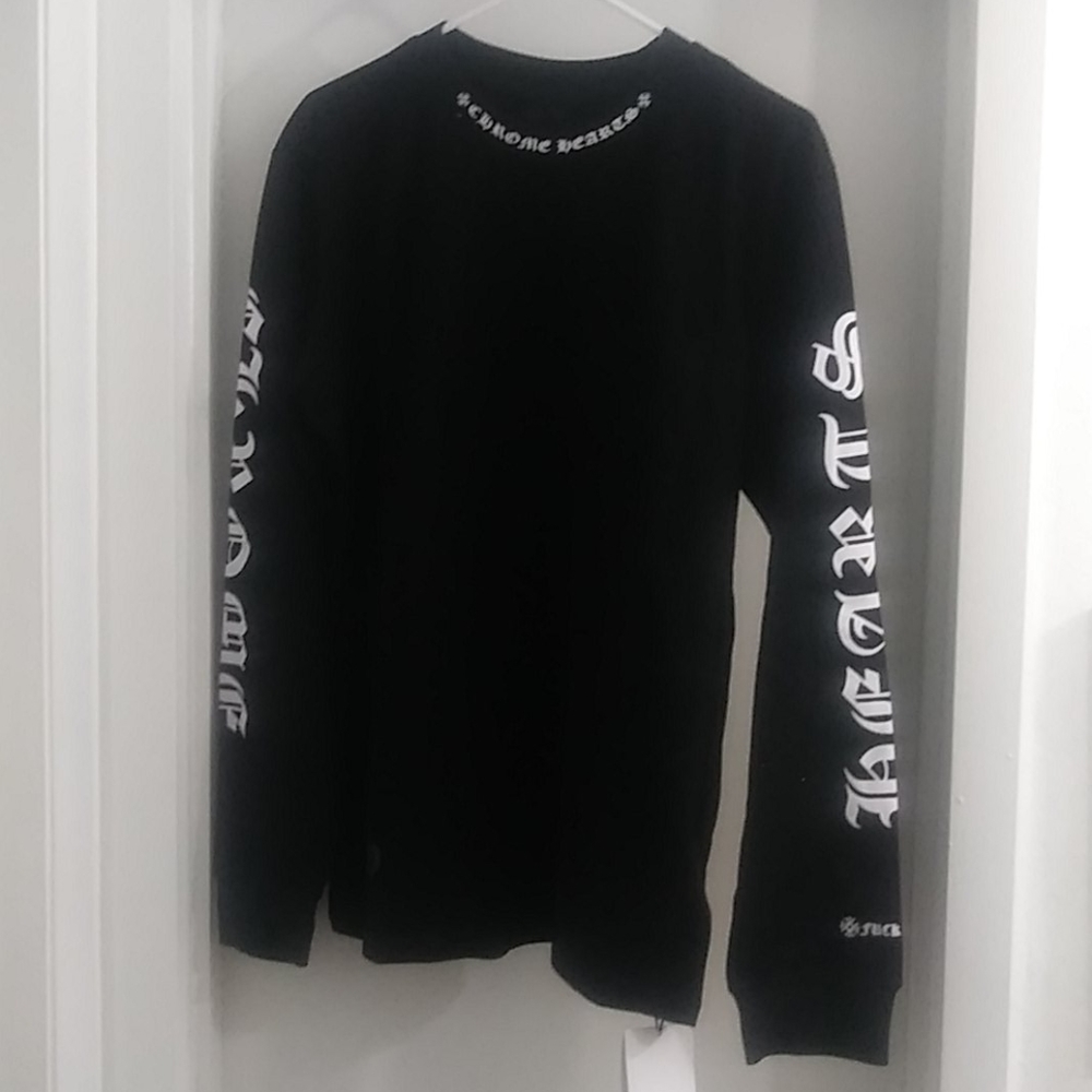 Worn once Chrome Hearts long sleeve shirt xl